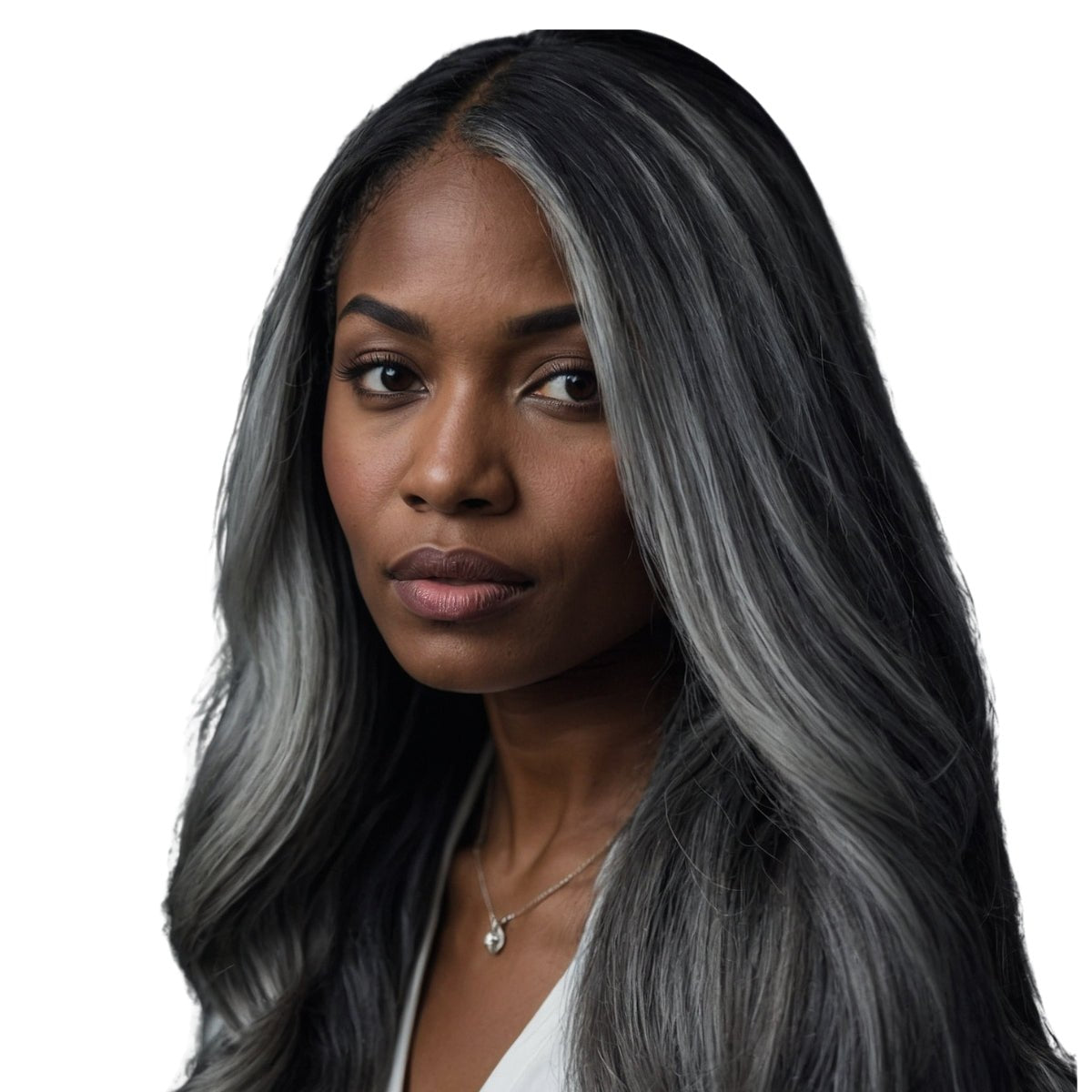 Vietnamese Natural Gray Hair Extensions