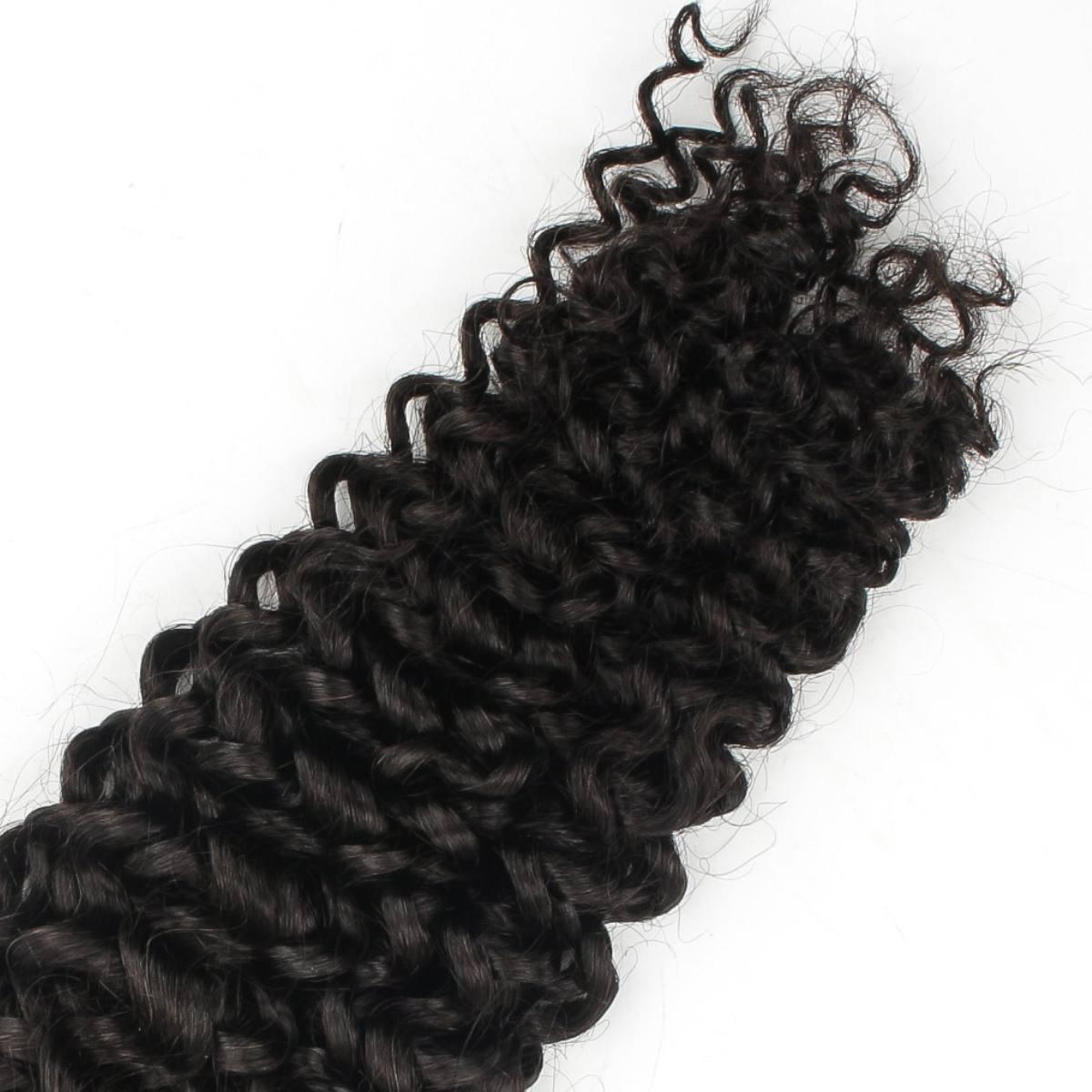 Water Wave Bulk Human Hair Extensions - The Platinum Extensions 