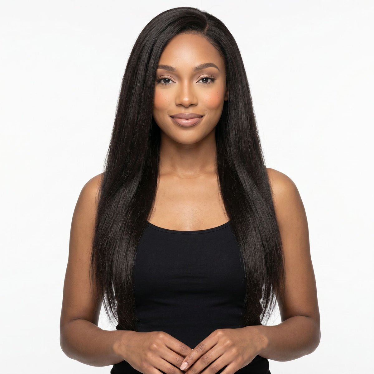Yaki Straight 13x4 Transparent Lace Frontal